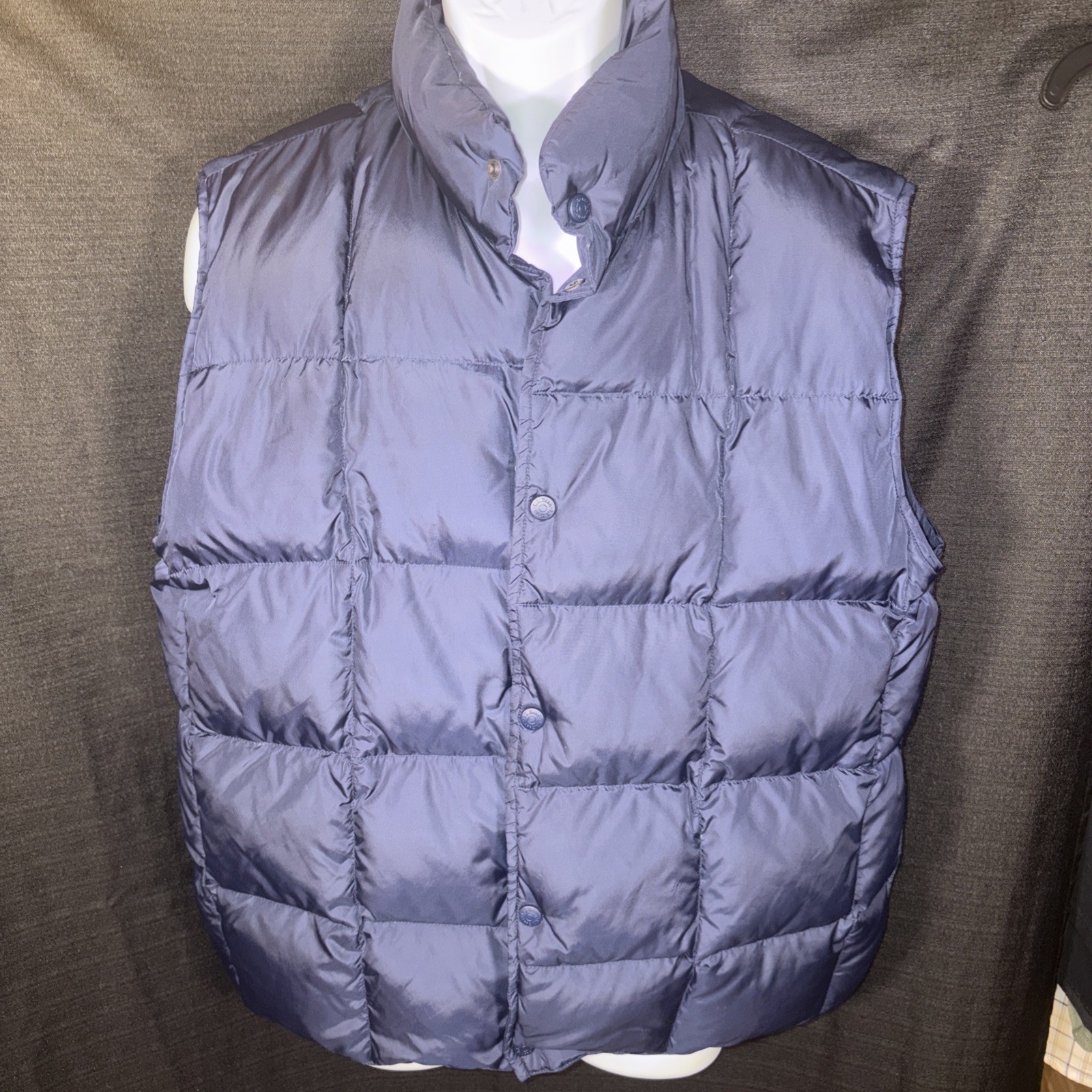 L.L. Bean Goose Down Puffer Vest Men's Large