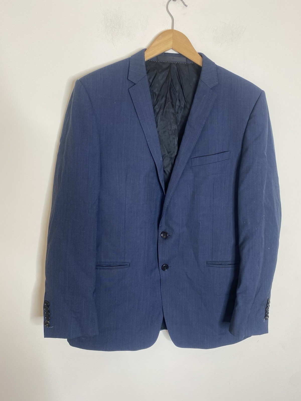 Partrick Cox Blazer Size medium Blue 2 Button Jacket Smart occasion 42 in chest