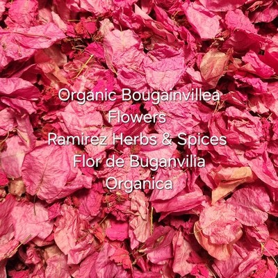 Bougainvillea dried Flowers 100% Organic High Quality/ Flor Buganvilia Seca 10g