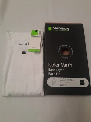 Madison Cycling Isoler Mesh Warm Womens Base Layer - Long Sleeve - Size 12-14 - image 1 of 4