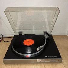Extremely rare NEC direct drive turntable AUP-6300E