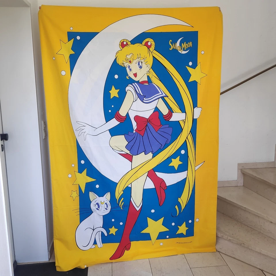 Sailor Moon Bettwäsche 1998 90er Vintage Naoko Takeuchi / Kodansha. - Bild 2 von 4