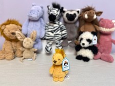 Jellycat Rare Retired Fluffy Lion, Brand New With Tags, Genuine