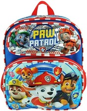 Small Backpack - Paw Patrol - Team Blue Marshall Chase 12" School Bag NEW Boys
