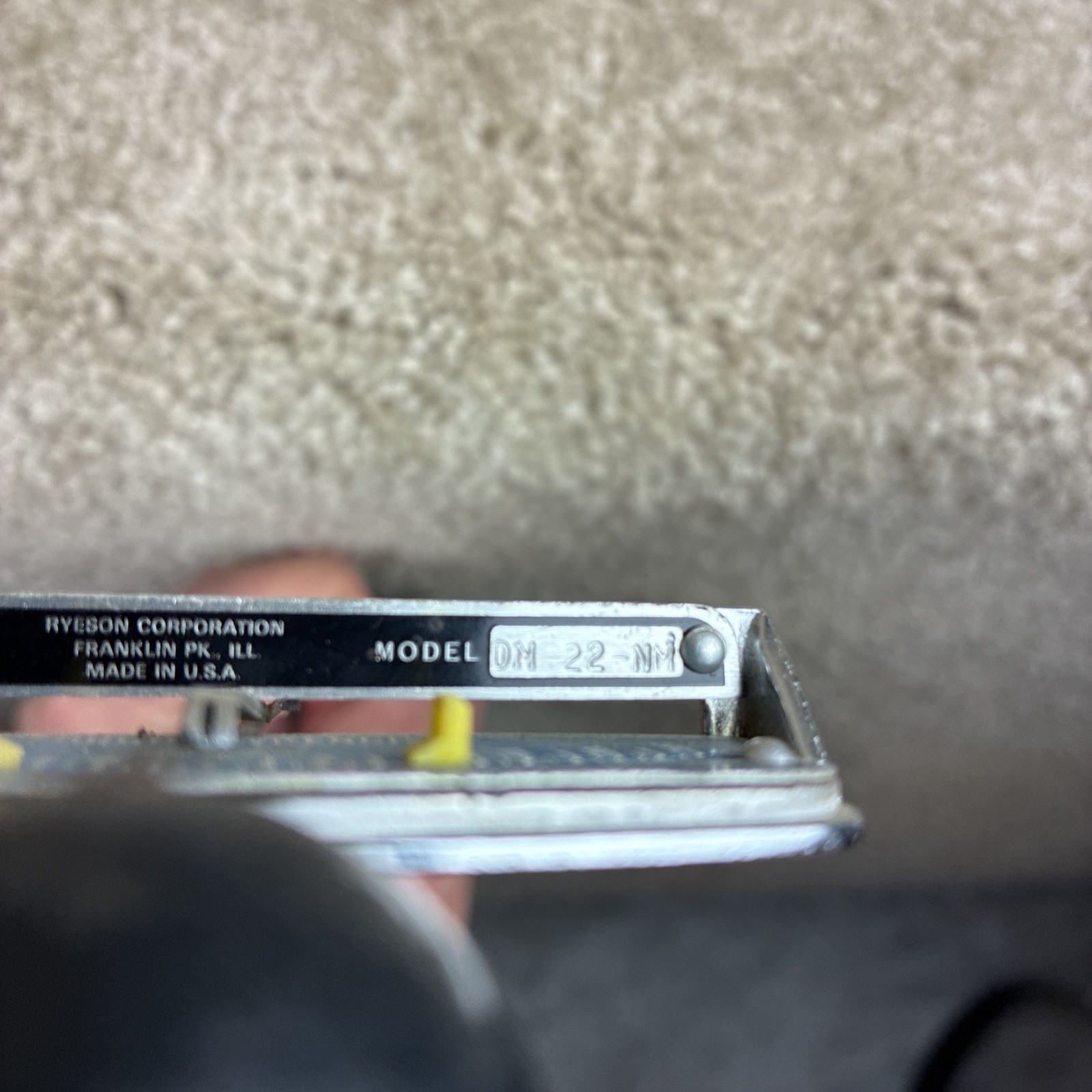 Sturtevant Richmont Model DM Flat Beam 3/8 Torque Wrench 