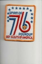 1976 Spirit of 76 Roundup patch