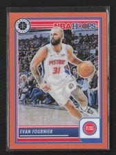 2023-24 Hoops Premium Stock #194 Evan Fournier Orange Prizm #/299 B27
