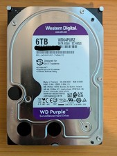 Western Digital WD Purple 6TB 3.5" SATA III 5400RPM 256MB HDD WD64PURZ