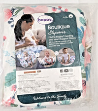 Boppy Boutique Nursing Pillow Slipcover Pink Floral Duet 0-12m New