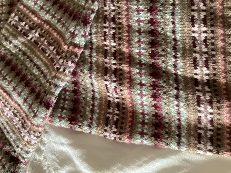 janie and jack new with tags brown fair isle boys size 14 sweater - Image 3 of 4