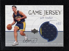 1999-00 Upper Deck Game Jersey Jeff Foster #GJ31 1oa6