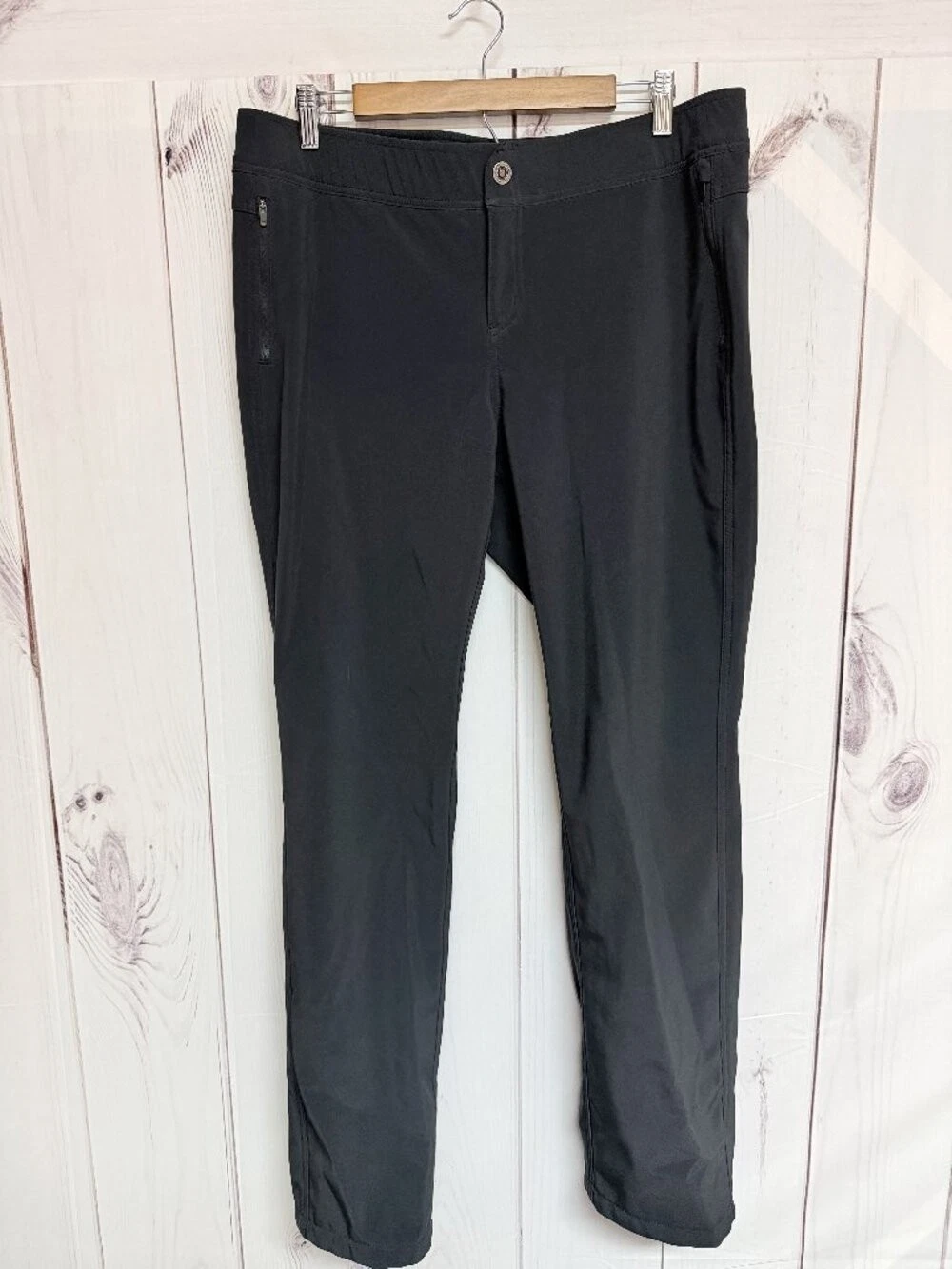 KÜHL Women’s Frost Softshell Pants Size 14 Black Stretch EUC