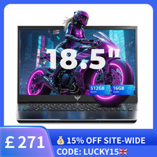 ACEMAGIC 18.5" office Laptop Intel N150 Quad-Core 16GB RAM 512GB Windows 11 Pro
