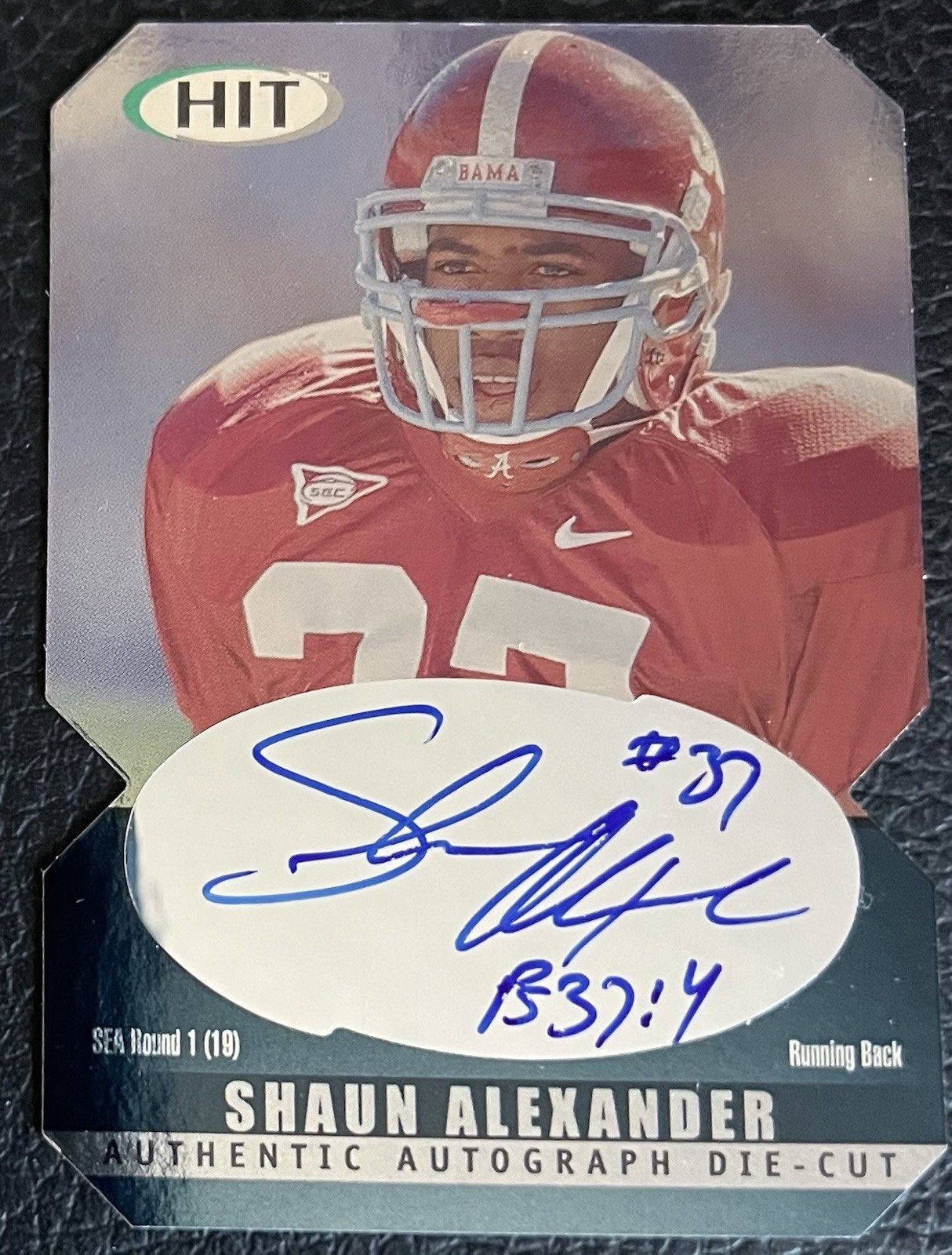 Shaun Alexander SA-GE Hit #37 Base
