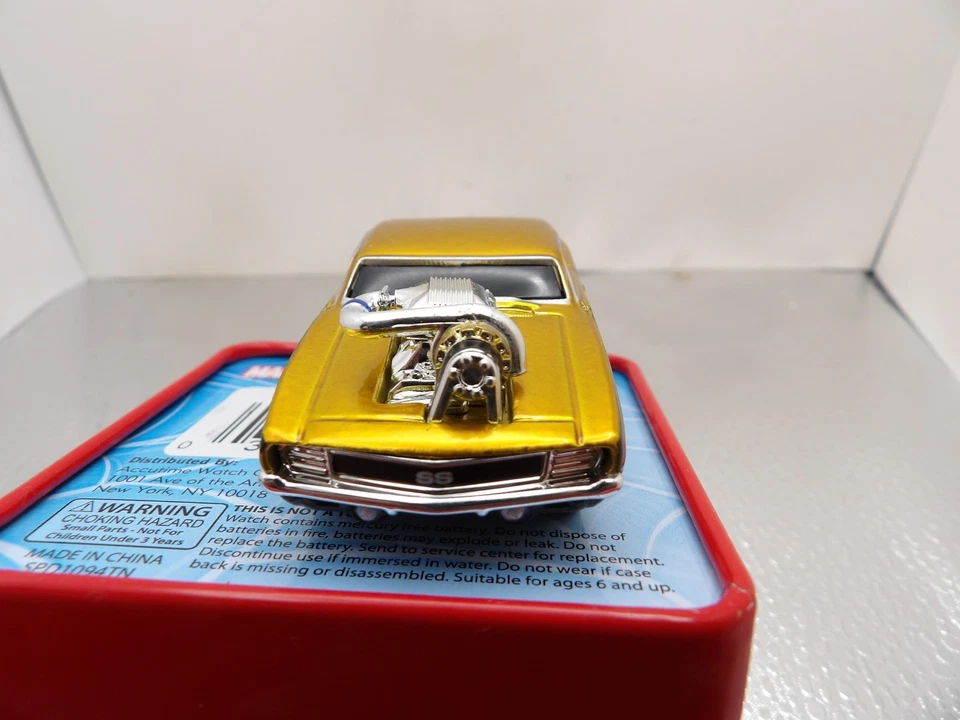 1969 CHEVY CAMARO SS/RS        2007 THE ORIGINAL MUSCLE MACHINES   1:64 DIE-CAST - Image 3 of 4