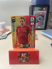 Panini Adrenalyn XL 2010 South Africa Andres Iniesta Limited Edition Spain