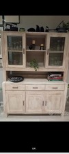 credenza vintage shabby bianco beige 