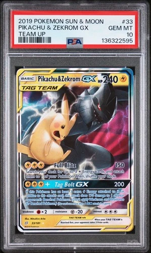 Team Up Pikachu Zekrom GX Team Up Pikachu Zekrom GX #33