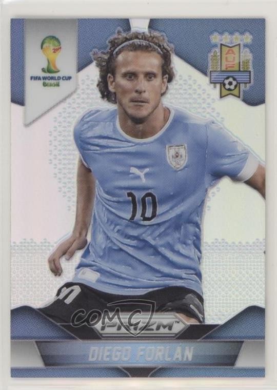 2014 Panini Prizm World Cup Silver Prizm Diego Forlan #192 1u4