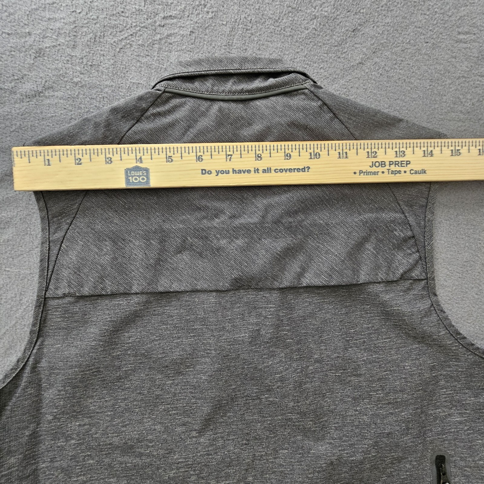 Giro Apparel New Roads Pertex Shield Gray Wind/Rain Vented Cycling Vest Size Sm