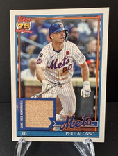 2026 Topps Series 1 - Pete Alonso - 1991 Topps Baseball Relics #91R-PA (MEM)