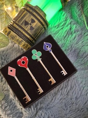 Resident Evil 2 RPD Keys Set Decorative | NEW