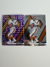 Panini Mosaic Football 2025 Jeff Blake Cincinnati Bengals Prizm Card Lot of 2