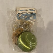 Vintage PEARL DRAPED DANDY Ornament Kit Christmas Pin Sequin Bead LeeWards NOS