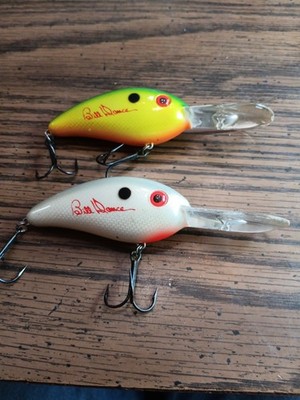 2 Lot Bomber Suspending Fat Free Shad 3 In. Length and 1 Oz. Wt.