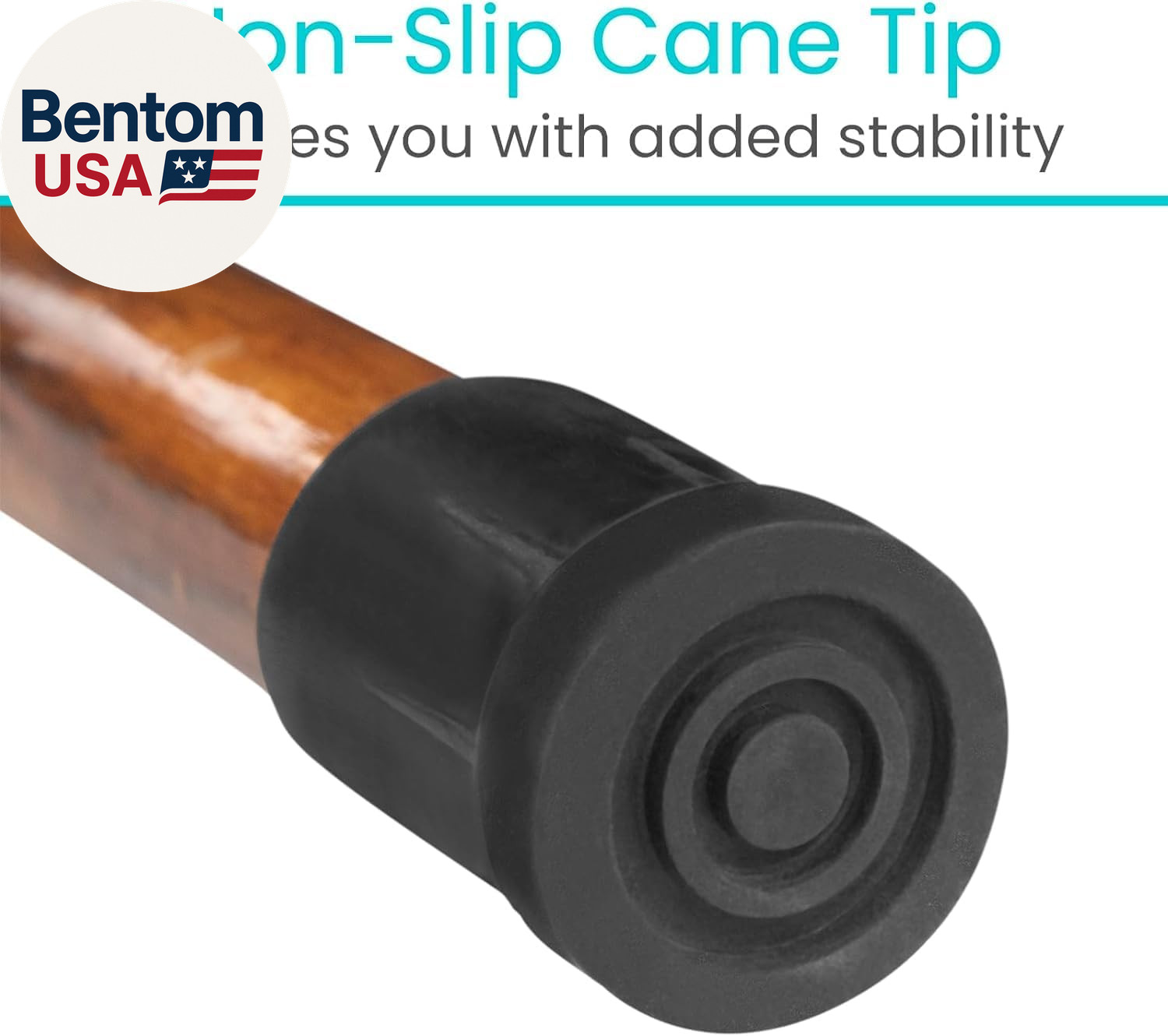 Wooden Walking Stick - Willow Cane for Seniors Hiking & Balance - Heavy Duty Car