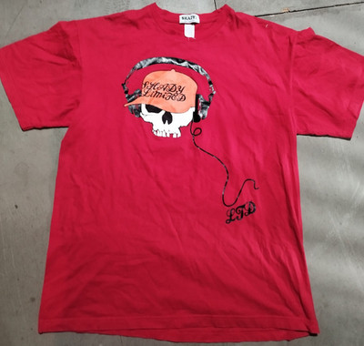 Shady Ltd. Shirt Skull mit Headphones   Eminem Bekleidung   Vintage 2000er