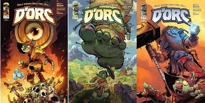 DORC #1,2,3 - Bundle Lot - Image Comics 2026
