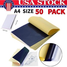 Tattoo Transfer Paper Stencil Carbon Thermal Tracing Hectograph Supplies Sheets