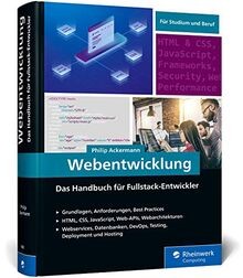Webentwicklung: Das Handbuch für Fullstack-Entwickl... | Buch | Zustand sehr gut