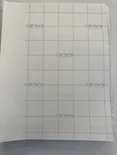 Inkjet Heat Transfer Paper Iron On Jet-Pro SS Sofstrech 8.5" x 11" 150 Sheets