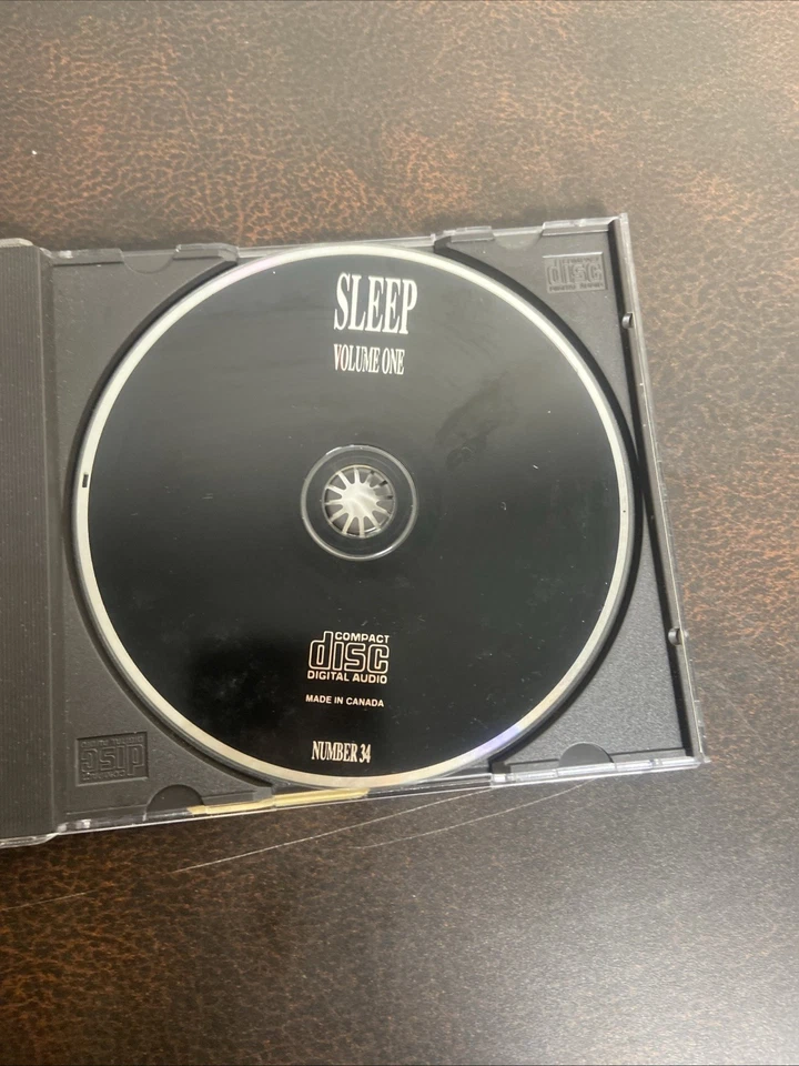 Sleep Volume One CD Оригинальный 1991-92 Press Doom Metal Stoner Металл ЧИТАЙТЕ!!!! - Изображение 3 из 4