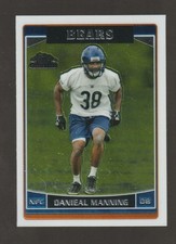 2006 Topps Chrome #220 Danieal Manning rookie card, Chicago Bears. rookie card picture