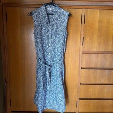 UNIQLO Sleeveless Dress Floral Pattern Size M Japan