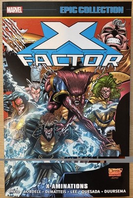 X-Factor X-Aminations Marvel Epic Collection Vol.8 RARE OOP Quesda X-Men
