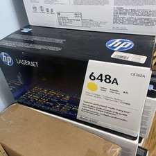 Genuine HP 648A Yellow CP4025 CP4525 Toner Cartridge CE262A SEALED