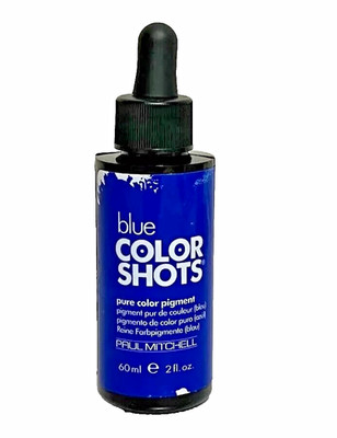 Paul Mitchell Color Shots Blue Blau reines Farbpigment Flüssig 60 ml 2 oz