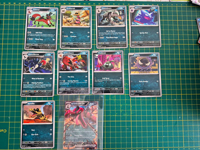 Pokémon TCG Unbroken Bonds Englisch 9 Karten Dark Lot Holo/Regular Thievul