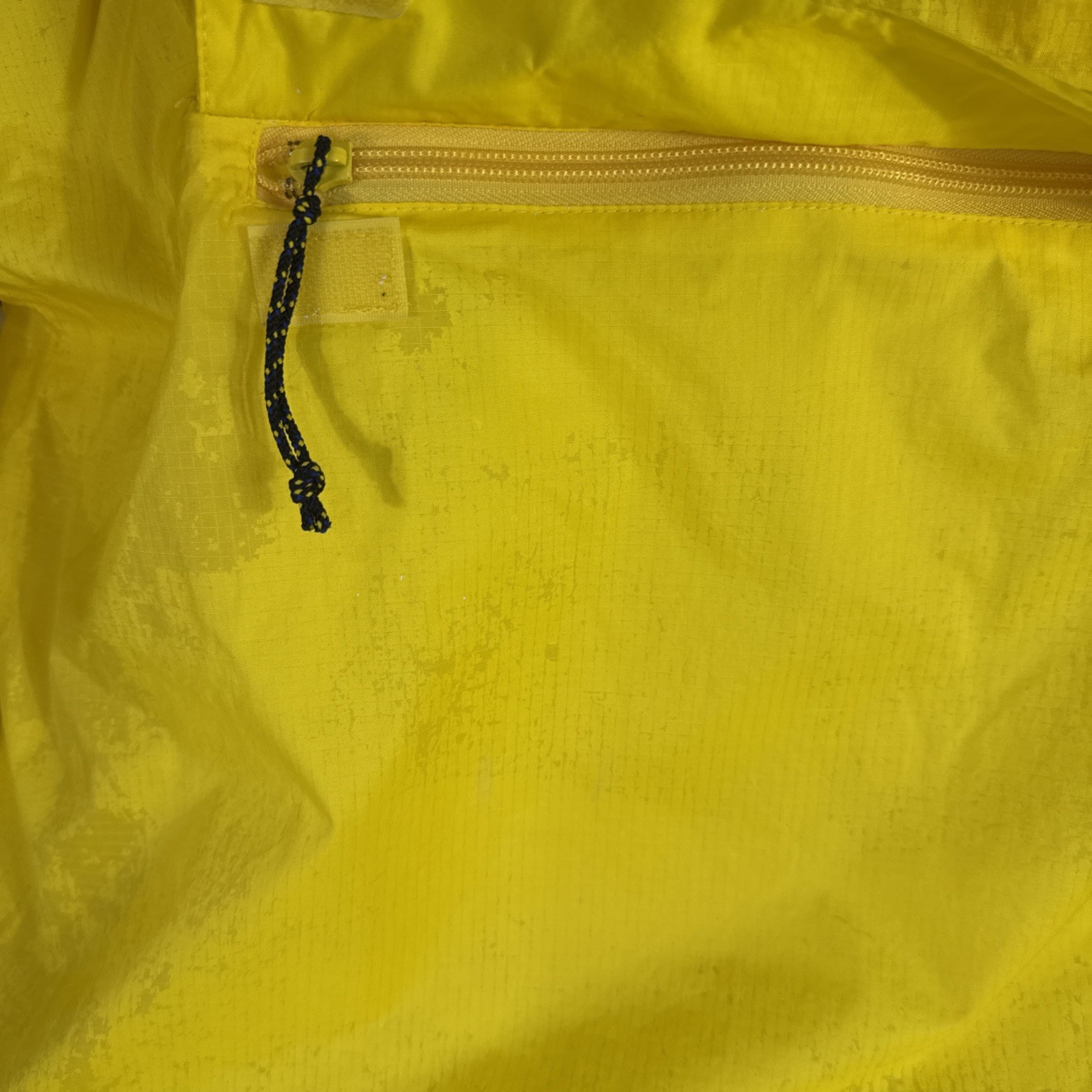 Vtg 90s REI Cycling Running Nylon Windbreaker Jacket Men’s L Large Yellow