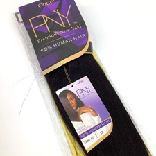 Outre PNY Premium New Yaki Human Hair Extensions 10" 1B Weave