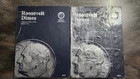 Roosevelt Dime Set 1946-2004 Whitman Folder 90% Silver 1946-64 Unc  65-04 Bu-Au