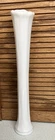 Vintage Westmoreland white milk glass swung bud vase 11.5 inches tall