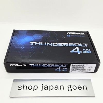 New ASRock Thunderbolt 4 AIC R2.0 Extension Board Intel 500 Series Motherboard