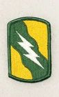 Army patch 4219 - 155th Armored Brigade w/merrowed edge