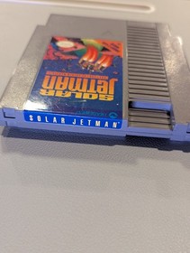 Solar Jetman: Hunt for the Golden Warpship (NES) Nintendo - Box + Manual, TESTED