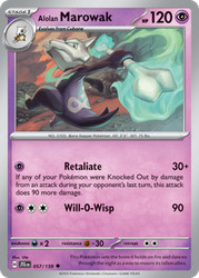 Alolan Marowak 057/159 Journey Together Reverse Holo